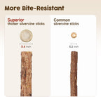 Cat chewing on Ovista silvervine stick toy