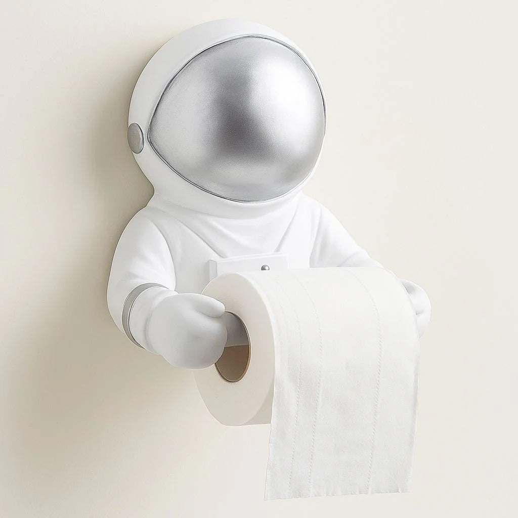 Close-up of Brey Astro Wall-Mounted Tissue Holder