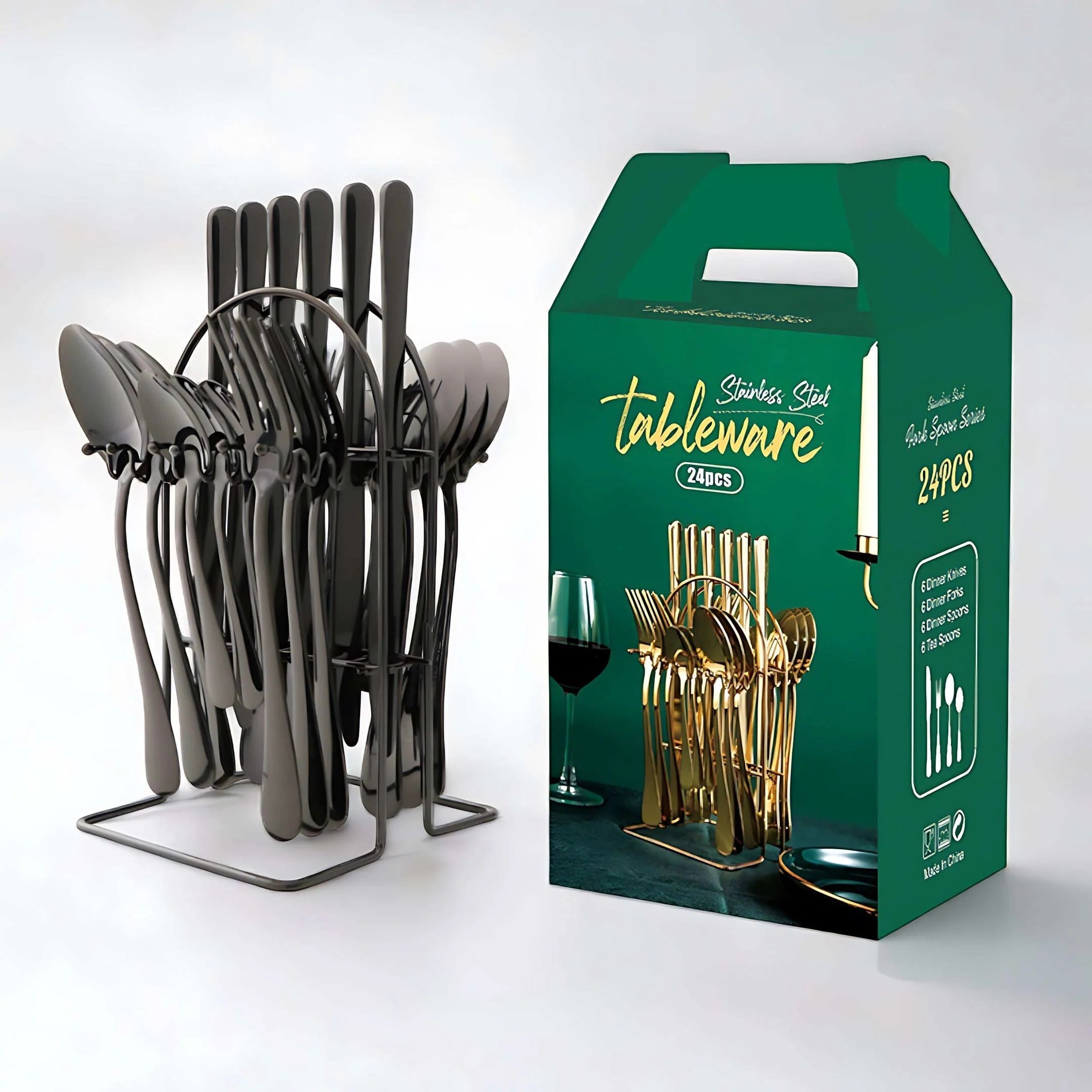 Elegant Odriva cutlery with luxurious finishes